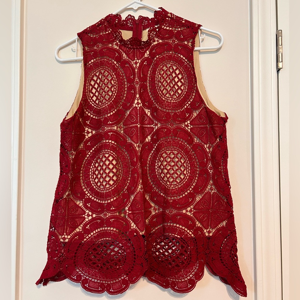 Miami crochet tank